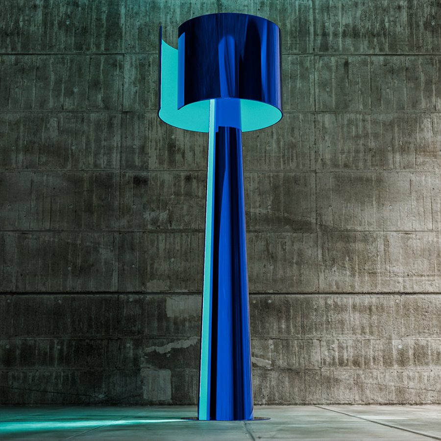 Alunite design lamp for stylish indoor lightning