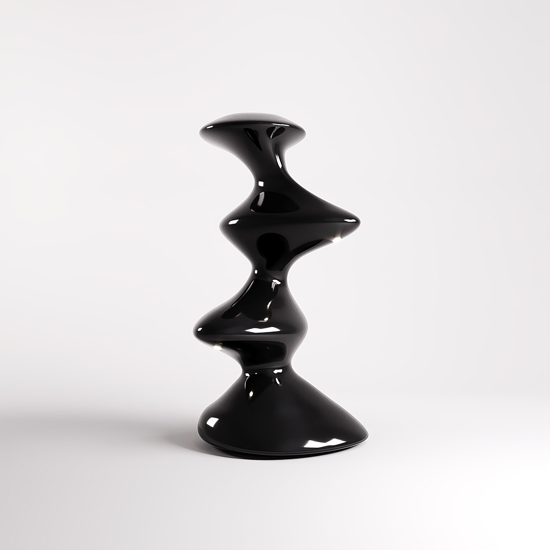 Fluida — A floor lamp inspired by the shaping force of wind