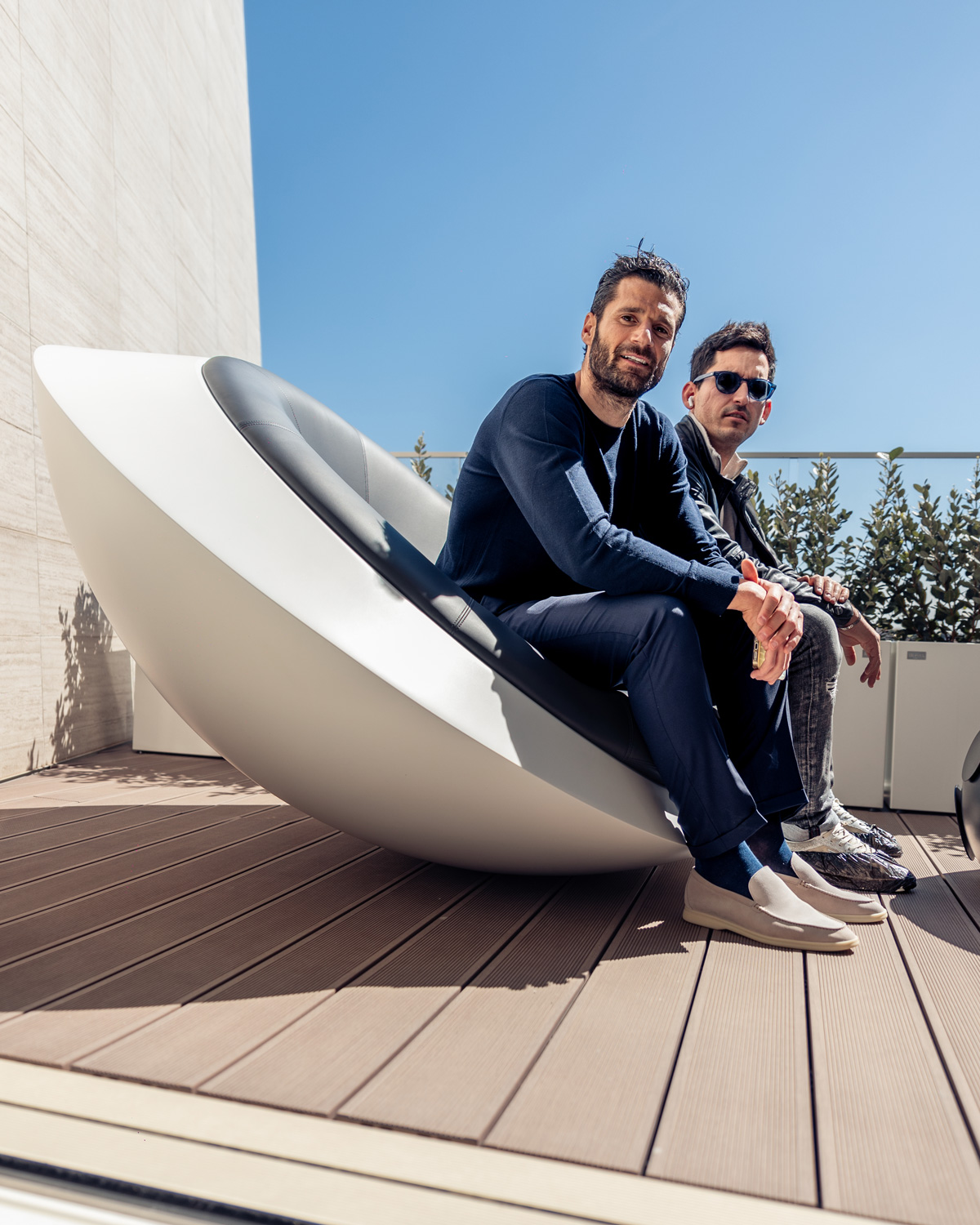 Along the Mavimatt journey — Mattia Travaini with clients and collectors